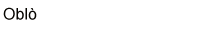 oblo
